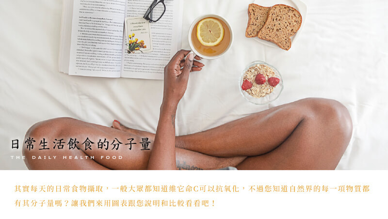 日常生活飲食的分子量